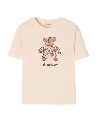 Girls' Trench Bear Cotton Tee – Little Kid, Big Kid