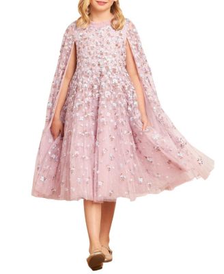  Girls' Dahlia Ditsy Cape Kids Dress - Little Kid, Big Kid