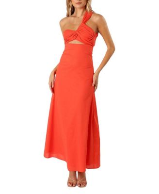  Luna One Shoulder Maxi Dress