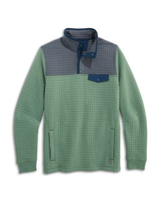 Navigator Quilted Color Blocked Pullover