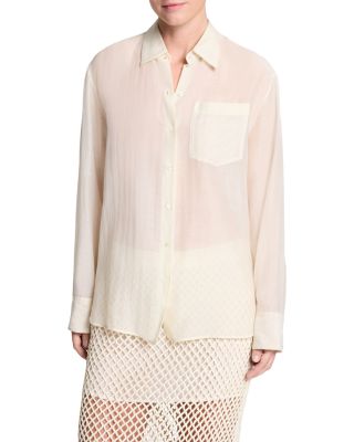 Twp One For The Road Cotton & Silk Shirt