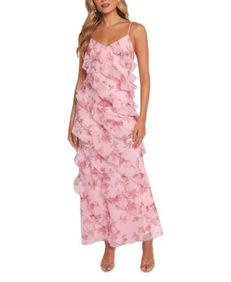  Ciao Ruffles Maxi Dress