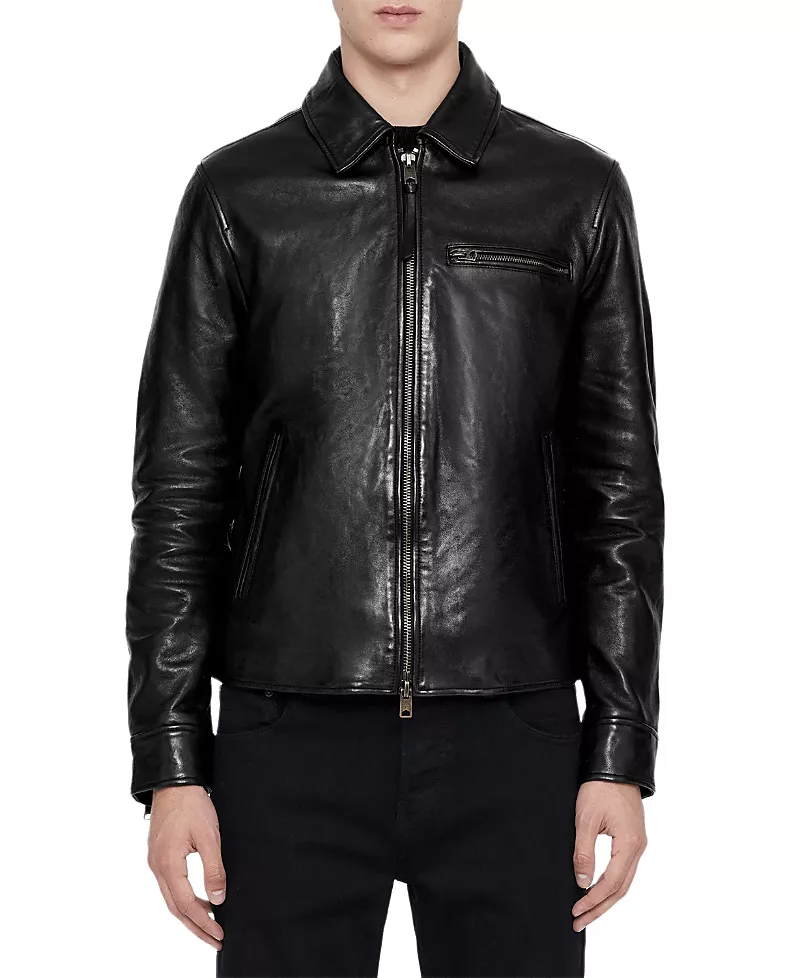 Allsaints Miller Leather Jacket