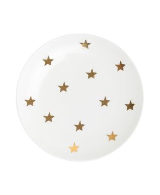  Charmed Star Bone China Salad Plate, Set of 4