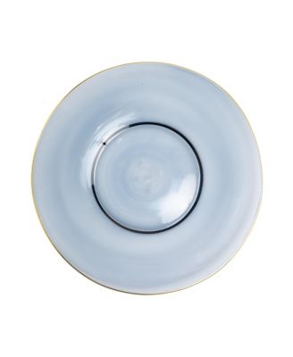  Smoky Glass Charger, Set of 4