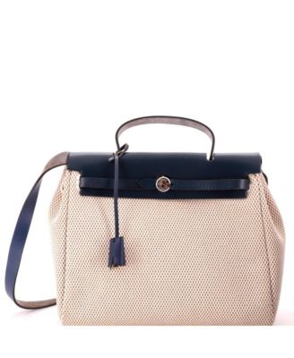 PM Herbag Toile and Leather