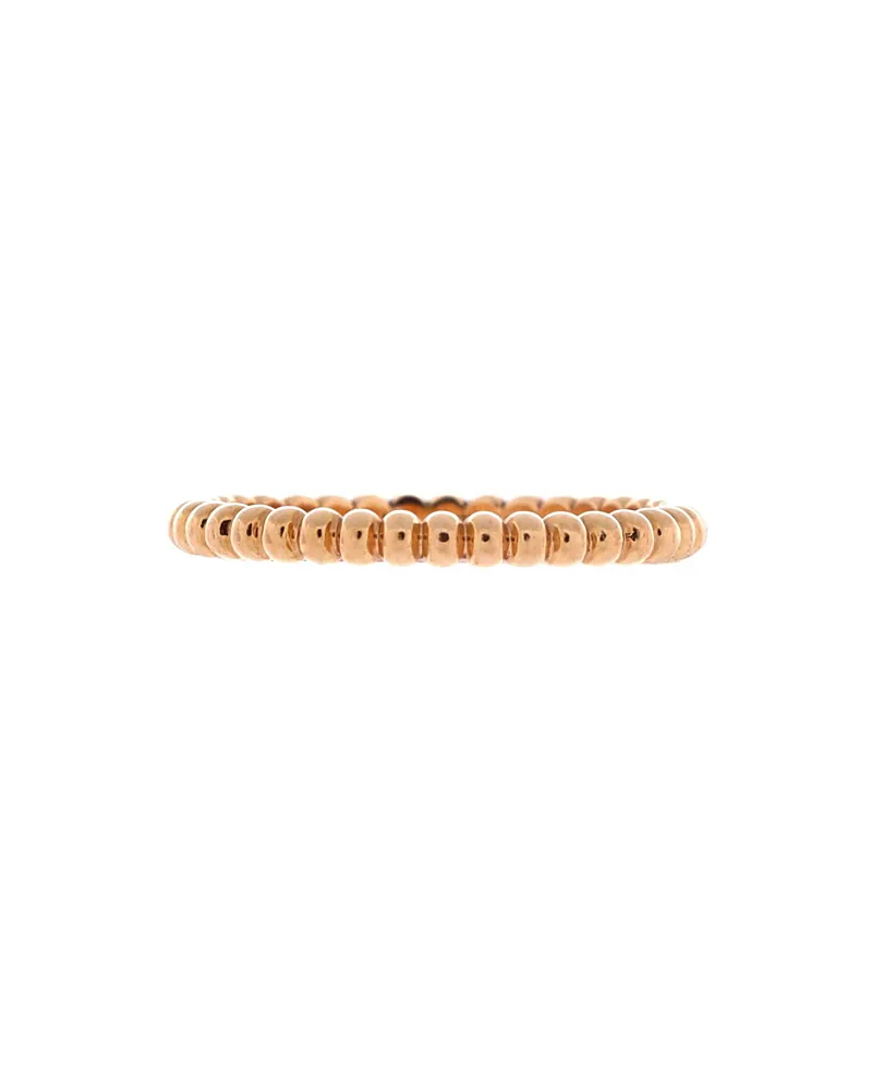 Pre-Owned Van Cleef & Arpels Small Perlee Ring 18K Rose Gold