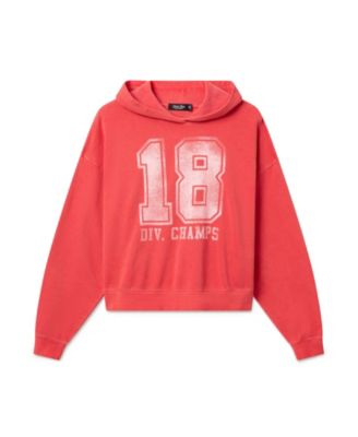 Women's Division Champs Drop Shoulder Crop Hoodie