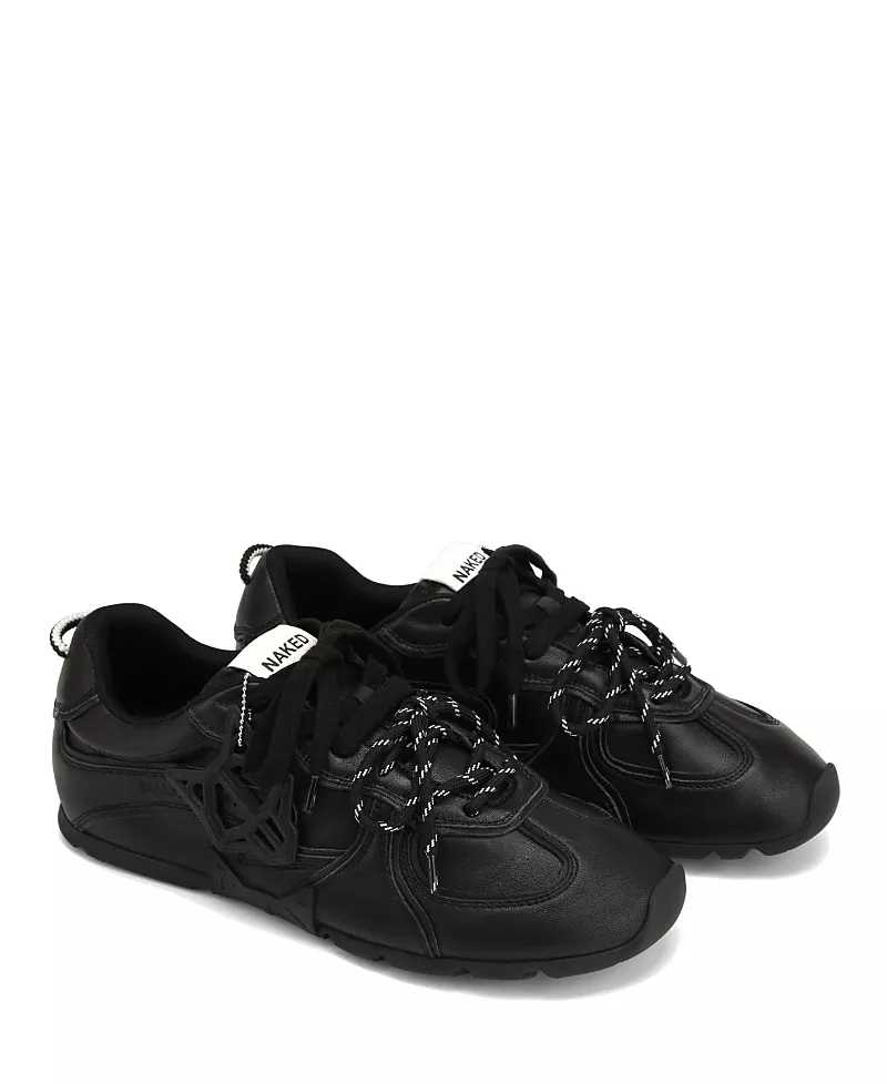 Naked Wolfe Men's Ace Leather Sneakers