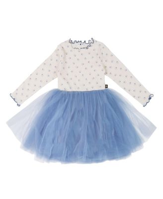  Girls' Prom Flower Tutu Dress- Little Kid, Big Kid