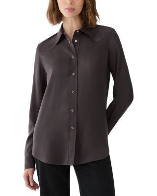 Western Silk Blouse
