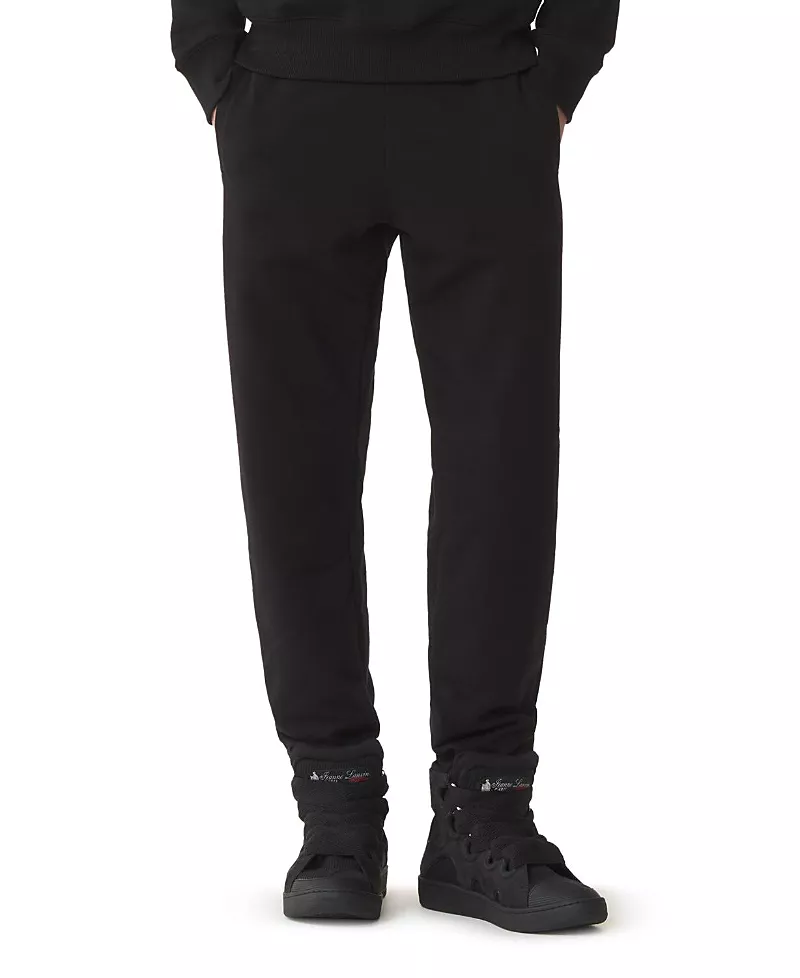 Lanvin Ribbon Cotton Jogging Pants