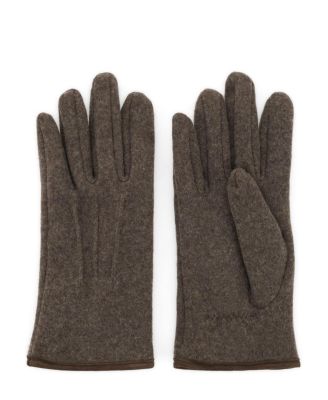 Boggi Milano Wool Jersey Gloves