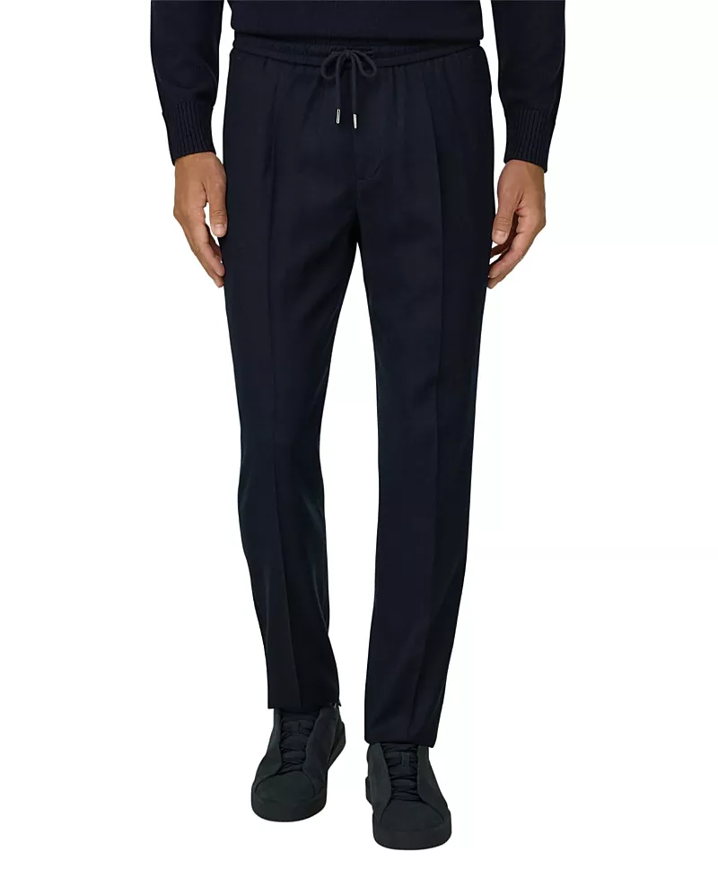 Boggi Milano City Flannel Trousers