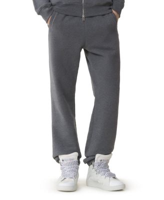 Lanvin Ribbon Cotton and Cashmere Jogging Pants