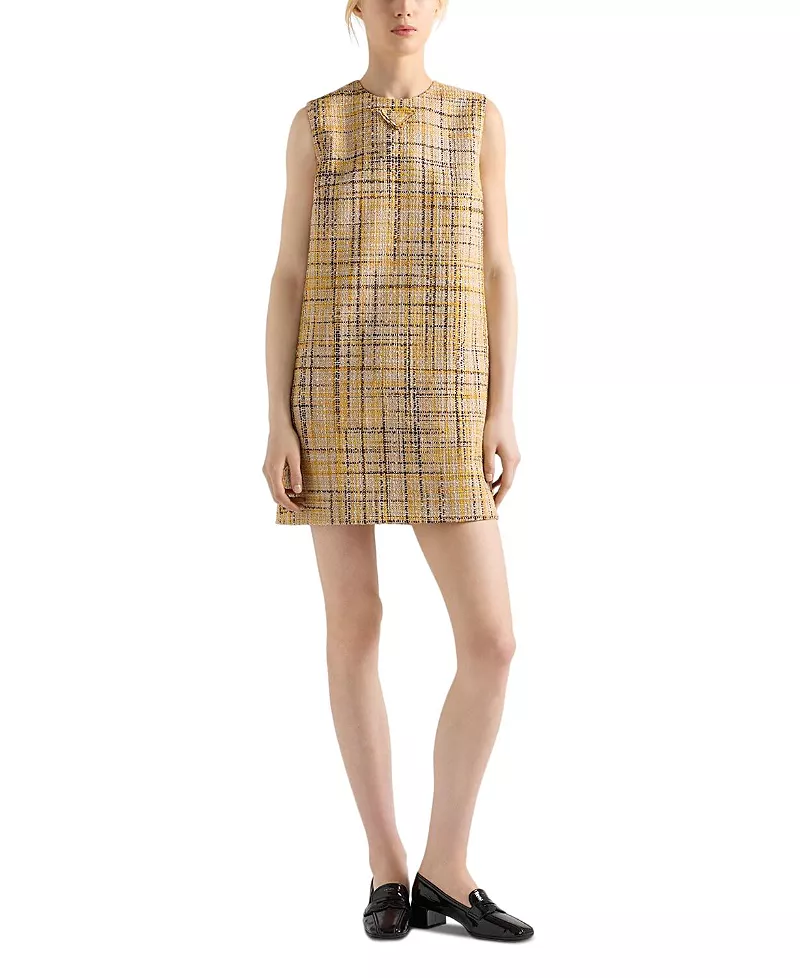 Prada Tweed Mini-Dress