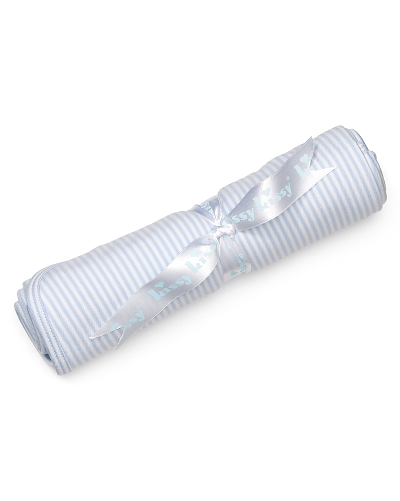 KISSY KISSY INFANT BOYS' STRIPE BLANKET - BABY 441-08