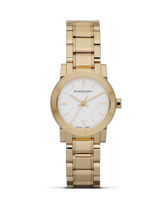 Burberry Gold Bracelet Watch, 20mm | Bloomingdale's