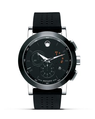 Movado - "Museum&reg;" Sport Stainless Steel Chronograph Watch, 44mm