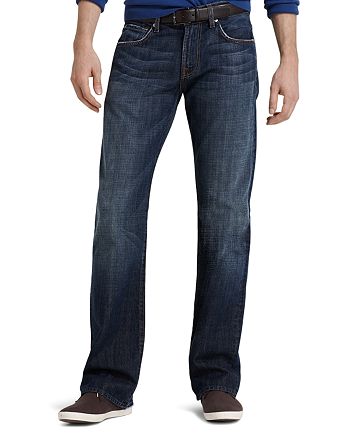 7 For All Mankind Brett A-Pocket Bootcut Fit Jeans in New York Dark ...