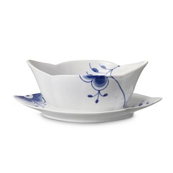 Royal Copenhagen - Blue Fluted Mega Sauce Boat, 9"