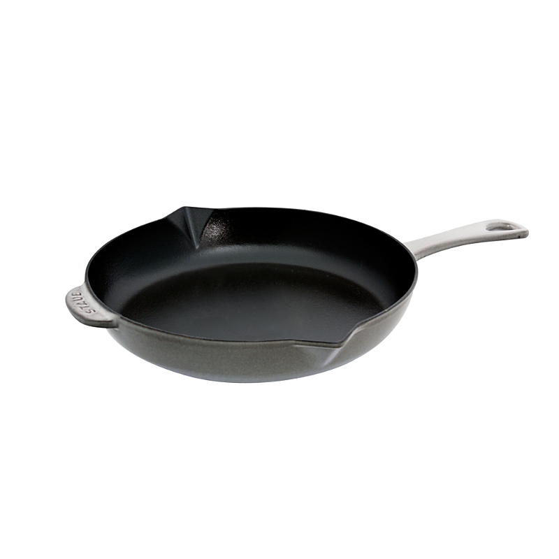Shop Staub 10 Fry Pan In Graphite Grey