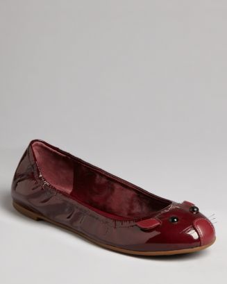 MARC JACOBS MARC BY Ballerina Flats - Soft Mouse | Bloomingdale's