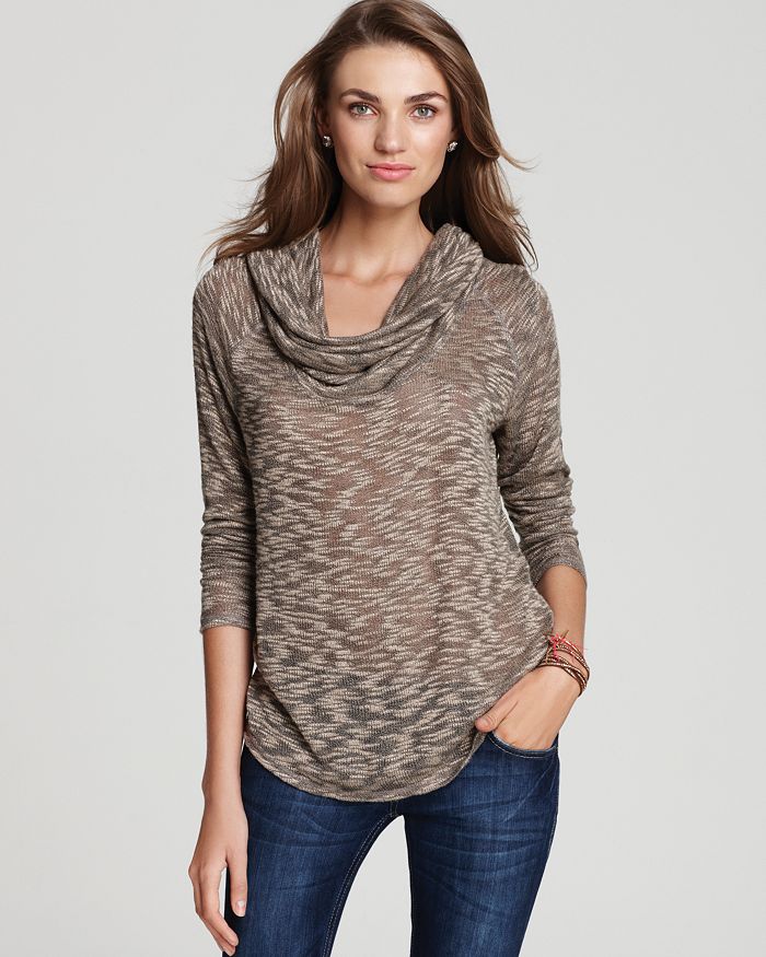 Soft Joie Sweater Wayne Cowl Neck Slub Bloomingdale s