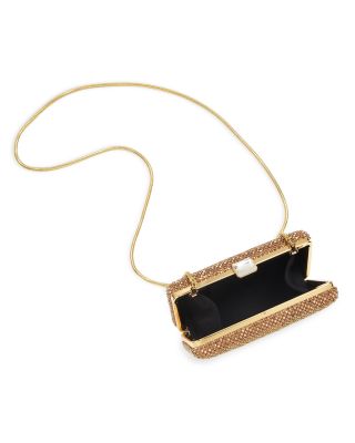 sondra roberts gold clutch