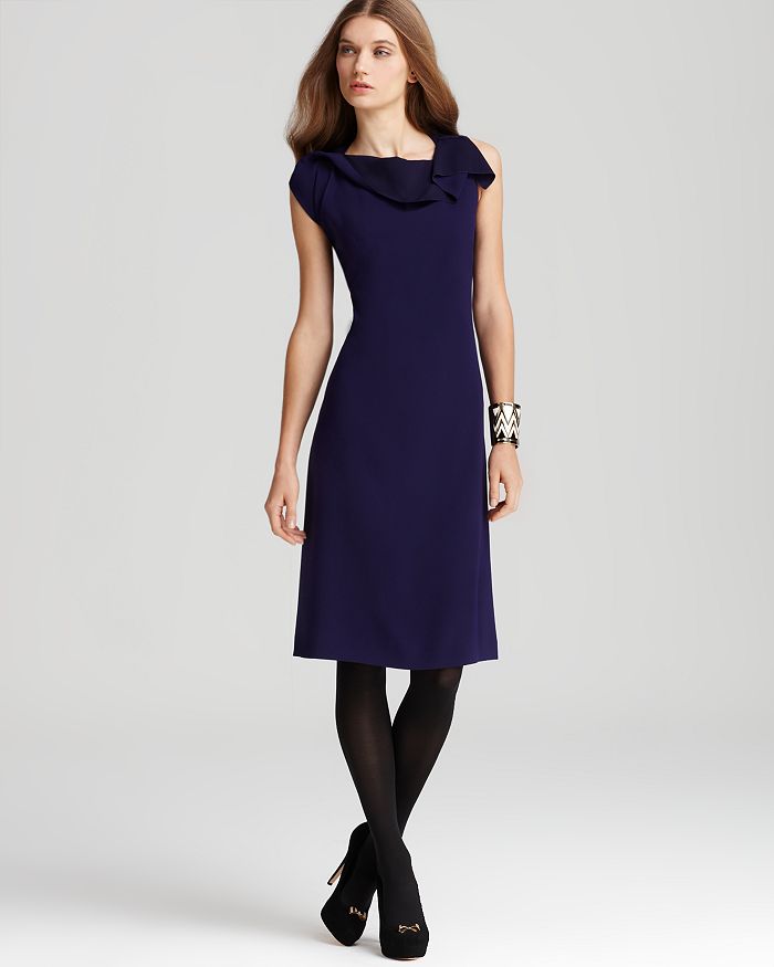 Tahari Elie Sheldon Crepe Sheath Dress Bloomingdale s