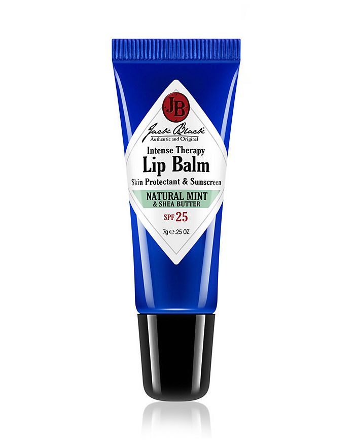 Shop Jack Black Natural Mint & Shea Butter Intense Therapy Lip Balm Spf 25