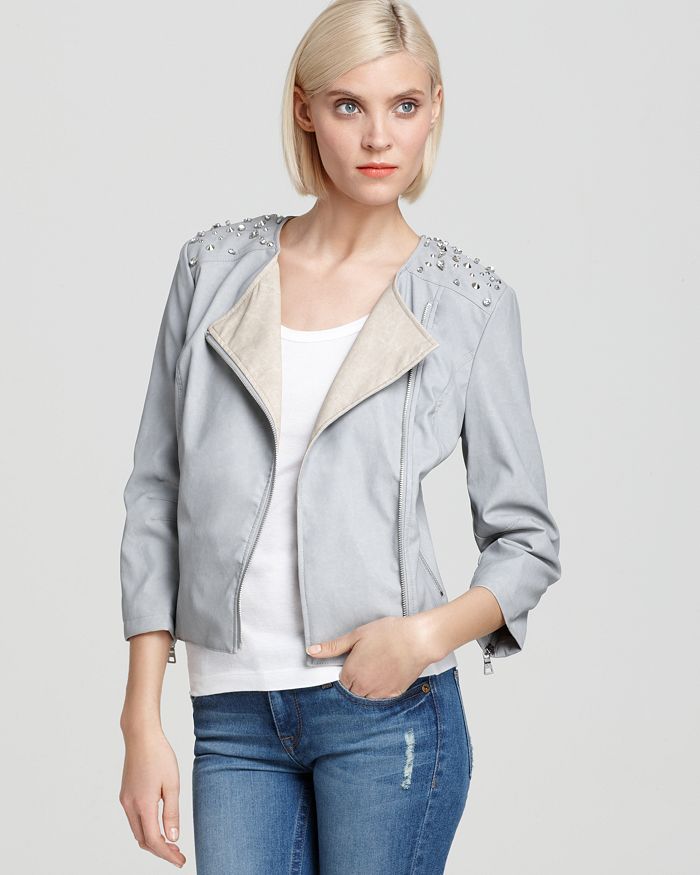 Sam Edelman Faux Leather Evan Jacket Bloomingdale s