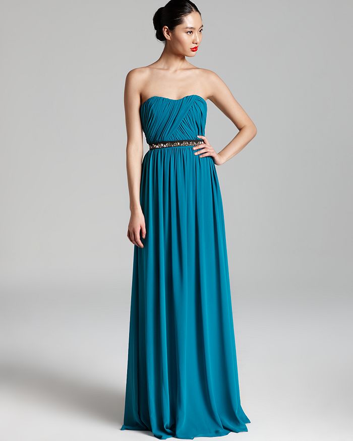 ERIN Erin Fetherston Gown - Strapless Chiffon | Bloomingdale's
