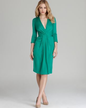Issa London Issa Dress - V Neck Long Sleeve | Bloomingdale's Women