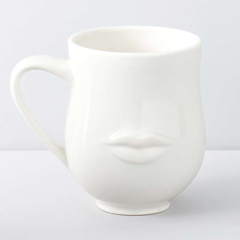 Jonathan Adler Mr. And Mrs. Muse Mug In White
