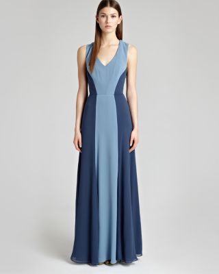 REISS Dress - Alla Color Block Maxi | Bloomingdale's