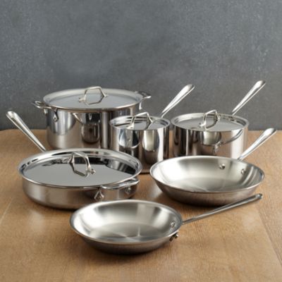 D3 Stainless Steel 10-Piece Cookware Set