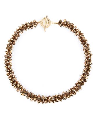 Ted Baker Slinky Cluster Beaded Necklace, 18.5