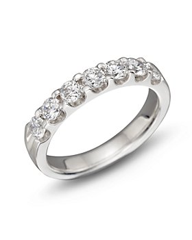 Bloomingdale's - Certified Diamond 7 Station Band in 18K White Gold, 1.0 ct. t.w. - 100% Exclusive