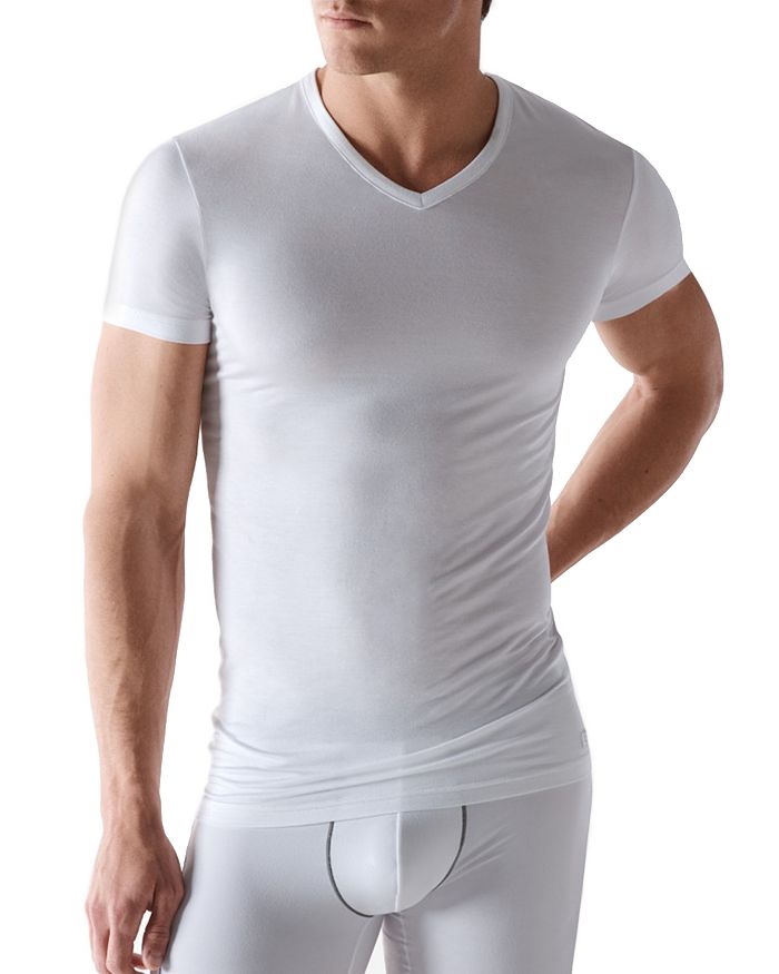 Calvin Klein Body Modal V-Neck Neck Tee | Bloomingdale's