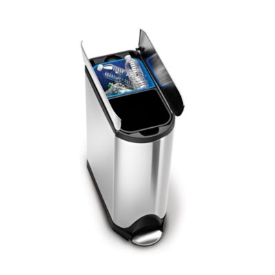 40 Liter Butterfly Lid Recycling Kitchen Trash Can