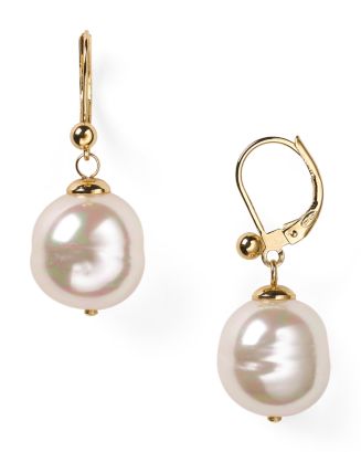 Majorica Baroque Simulated Pearl Drop Earrings | Bloomingdale's