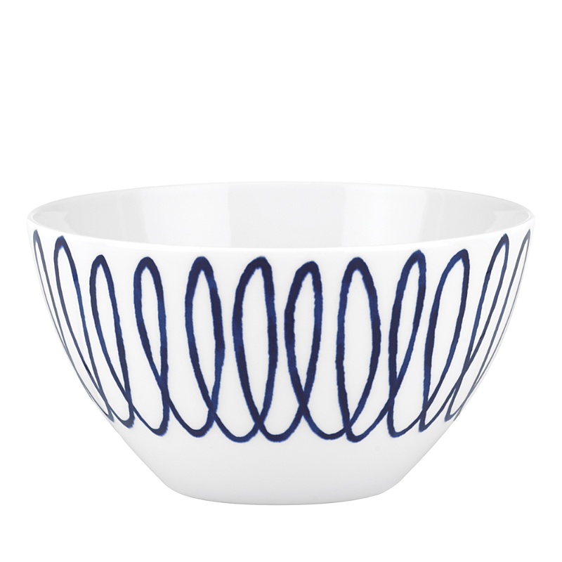 Kate Spade New York Charlotte Street East Soup Bowl In Navy East