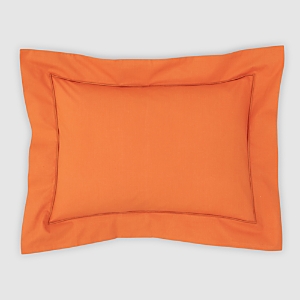 Anne De Solene Vexin Boudoir Sham In Epices Orange