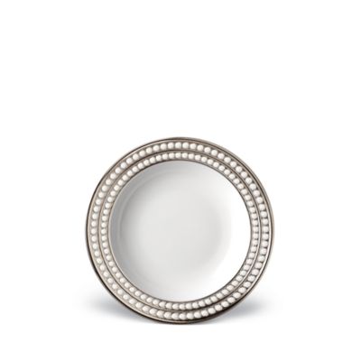 Perlee Platinum Soup Plate