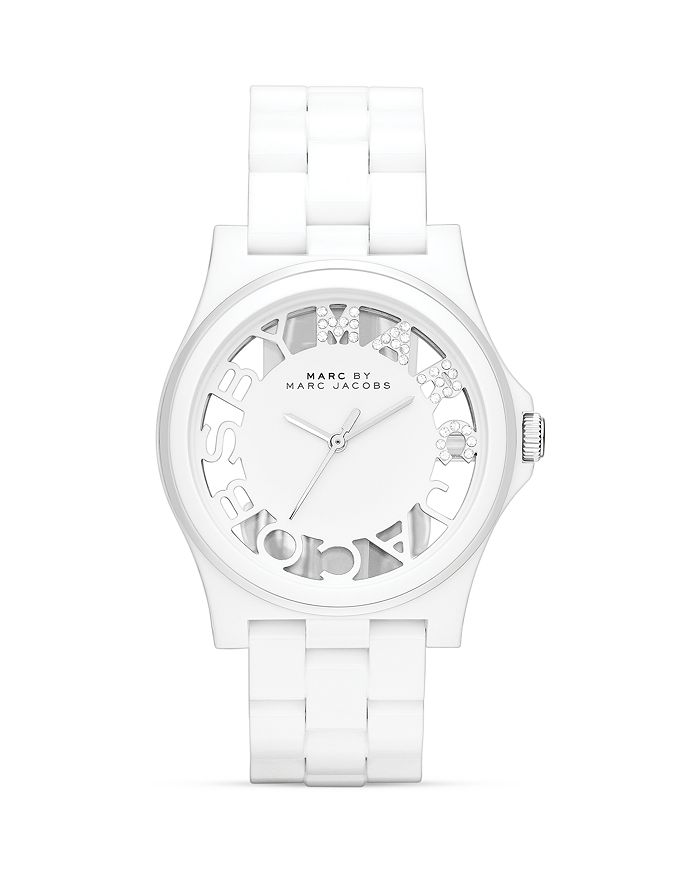 Marc jacobs sale white watch