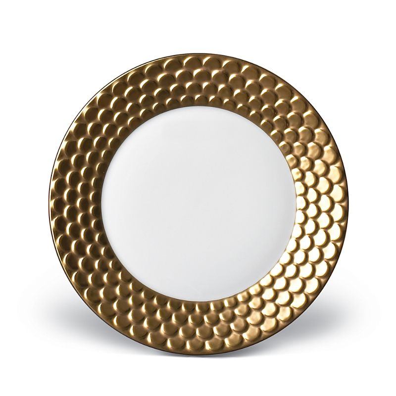 L'objet Aegean Gold Bread And Butter Plate In White/k Gold