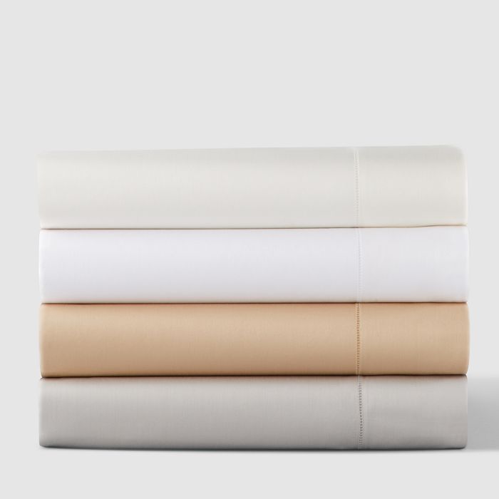 Sferra Fiona Fitted Sheet, Twin In White