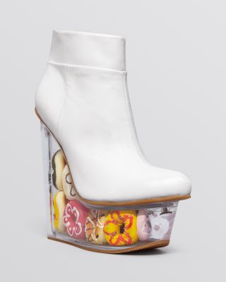 Jeffrey Campbell Platform Wedge Booties 