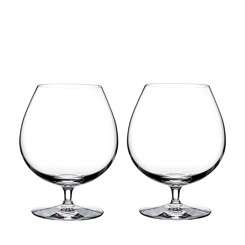 Waterford Elegance Brandy Glasses Set Of Two In Clear